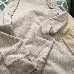 Old Navy crew neck long sleeve waffle tee